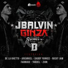 J Balvin Ft. Daddy Yankee, Arcangel & Varios Artistas - Ginza (Remix) MP3