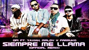 Farruko Ft Opi, Yaviah, Maldy - Siempre Me Llama (Remix) MP3