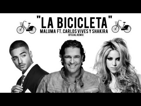 Carlos Vives Ft. Shakira Y Maluma - La Bicicleta Remix