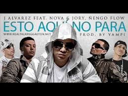 J Alvarez Ft Nova Y Jory, Ñengo Flow - Esto Aqui No Para MP3